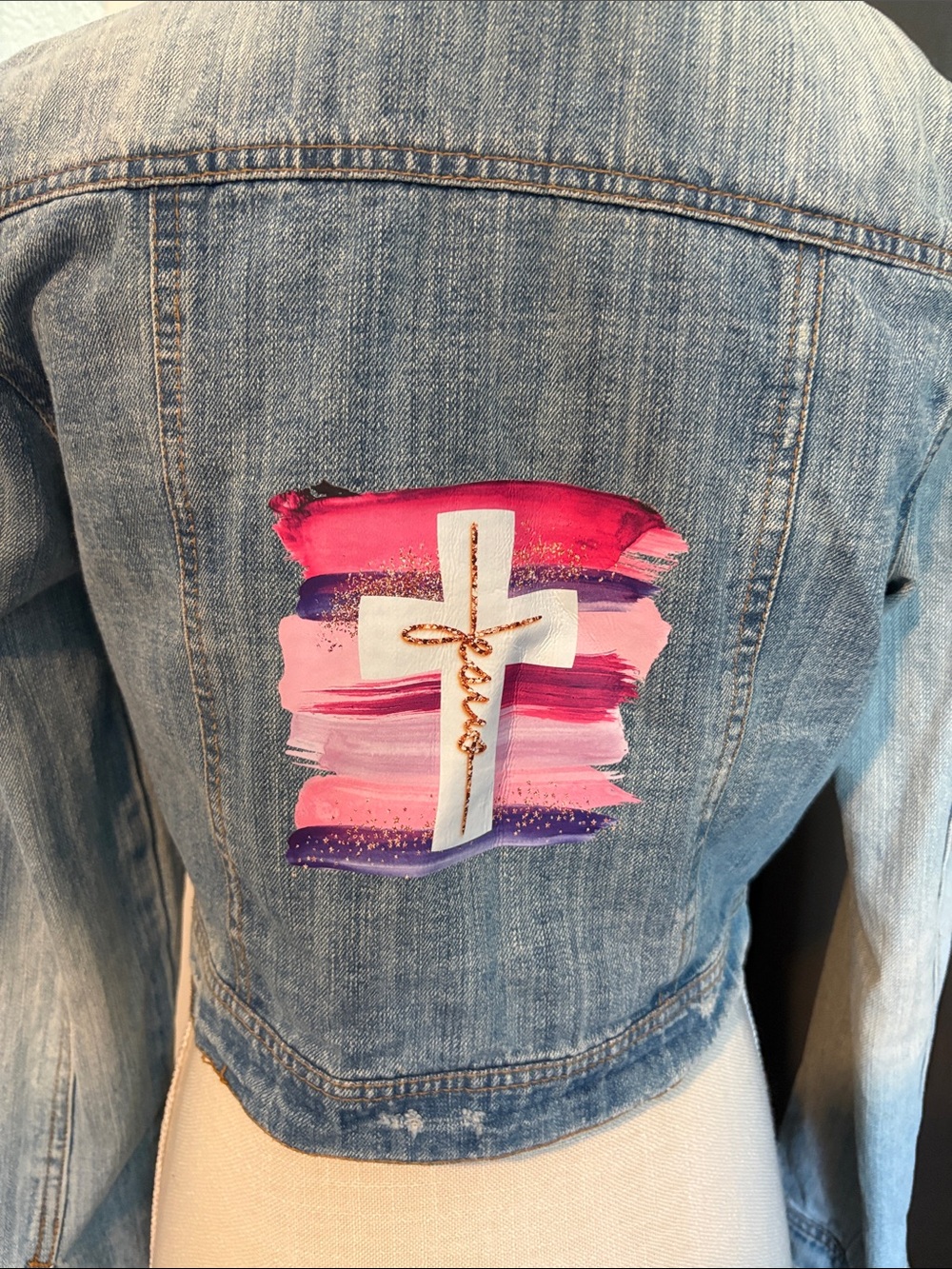 Highway Jeans Light Blue Distressed Denim Jacket